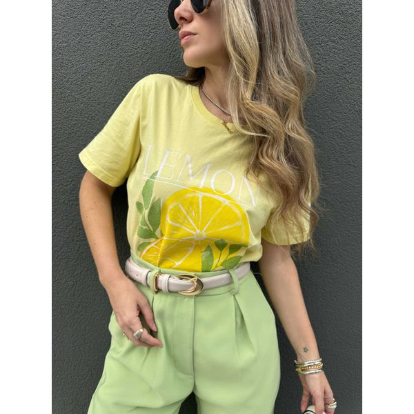 T-shirt Lemon - Amarela