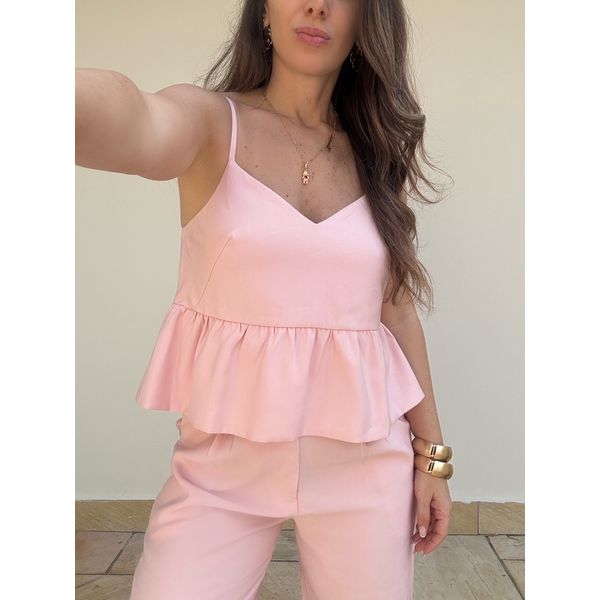  Blusa Isla - Rosa Bebê