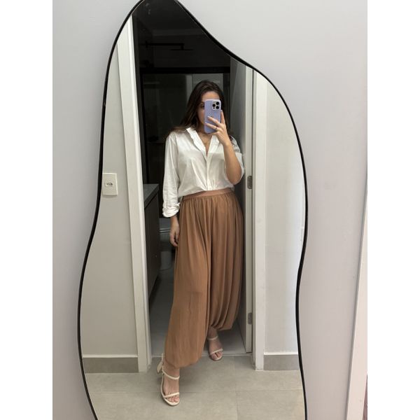  Calça Aladim - Caramelo