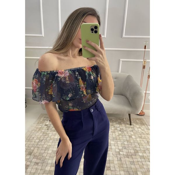 Blusa Dolce - Azul Marinho