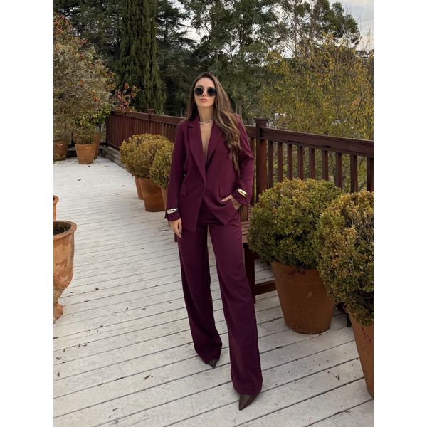 Calça Rachel - Merlot 