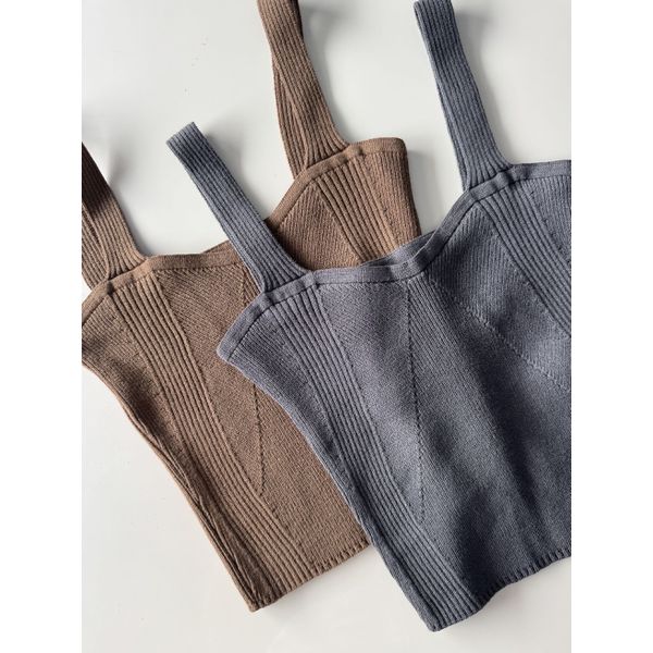 Cropped Fani - Cinza