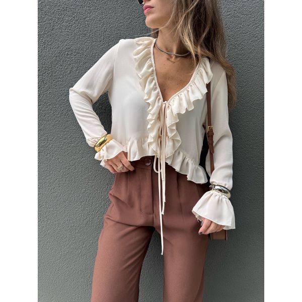 Blusa Betina - Areia