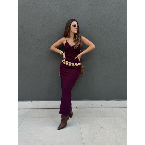 Vestido Jade - Roxo