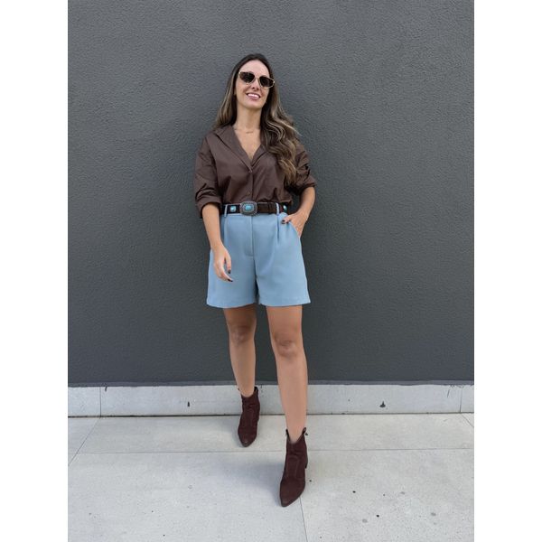 Shorts Megan - Azul Candy