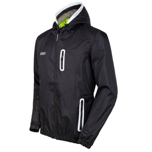 JAQUETA CORTA VENRO NEON TEXX UNISSEX V2 PRETA