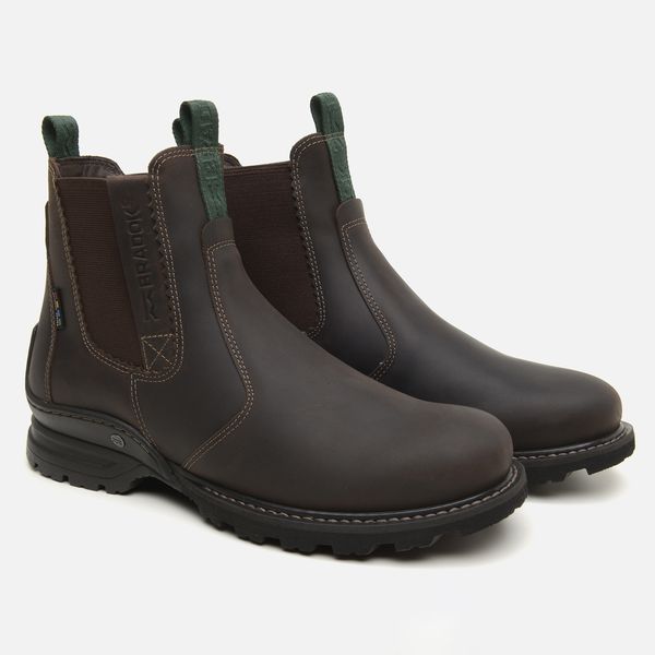 オボロティガウォック Bota Chelsea Work Masculina Bradok Arizona Brown