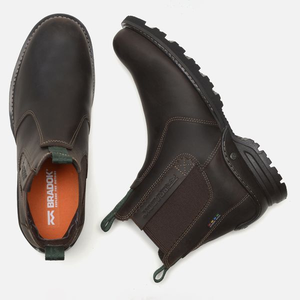 Bota Chelsea Work Masculina Bradok Arizona Brown