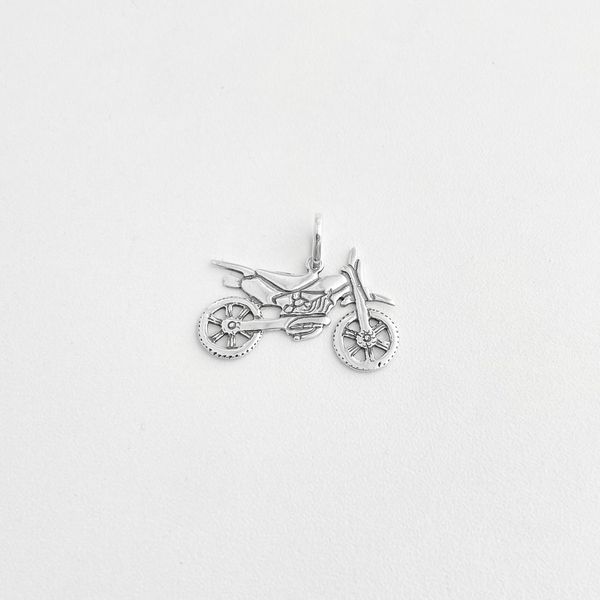 Pingente moto prata 925 