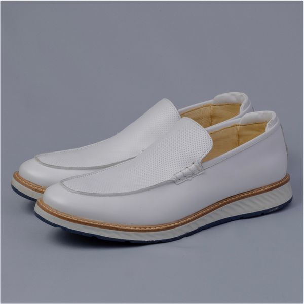 Sapato Branco Masculino Chelsea