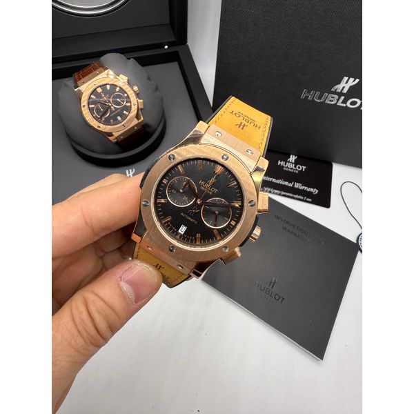 Relogio Hublot Couro