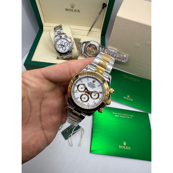 Relogio Rolex Daytona Fundo Aberto Misto