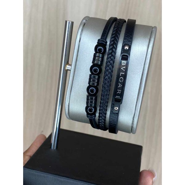 Pulseira De Couro Cod. Baco-0024