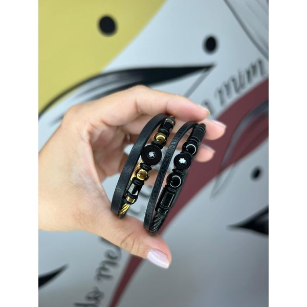 Pulseira De Couro Cod. Baco-001
