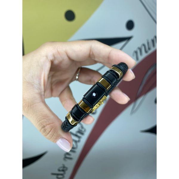 Pulseira De Couro Cod. Baco-0010
