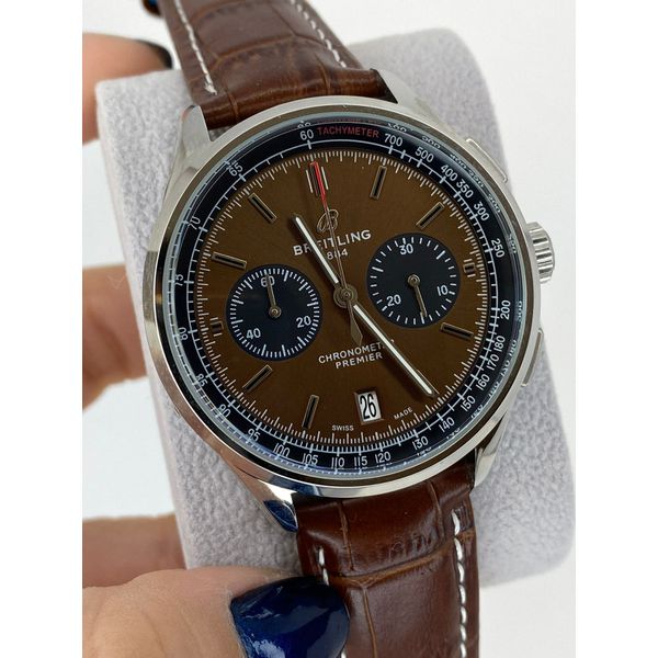 Relogio Breitling Couro Cod. Brcba-004