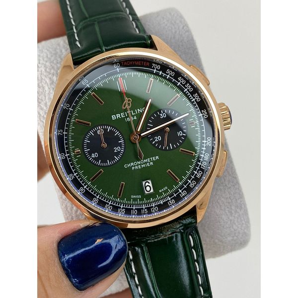Relogio Breitling Couro Cod. Brcba-005