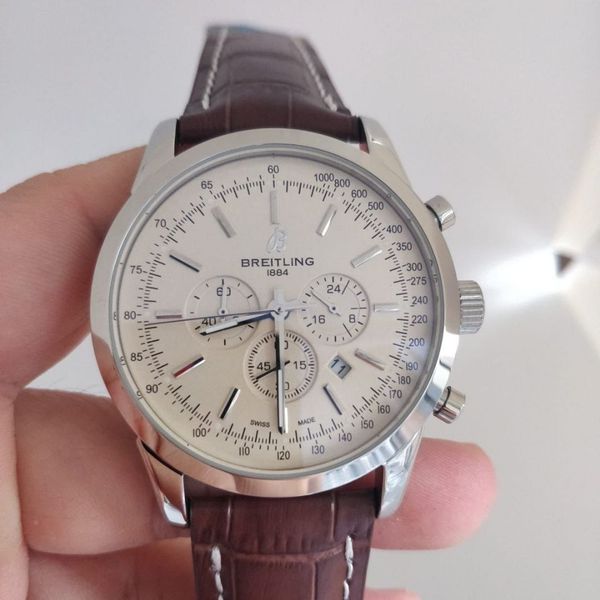 Relogio Breitling Transocean Couro Cod.brtrco-003