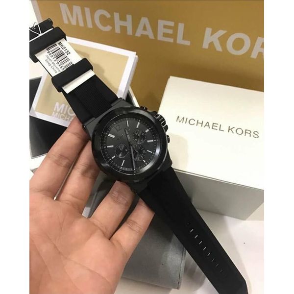 Relogio Michael Kors Borracha Cod.mkbopo-8152