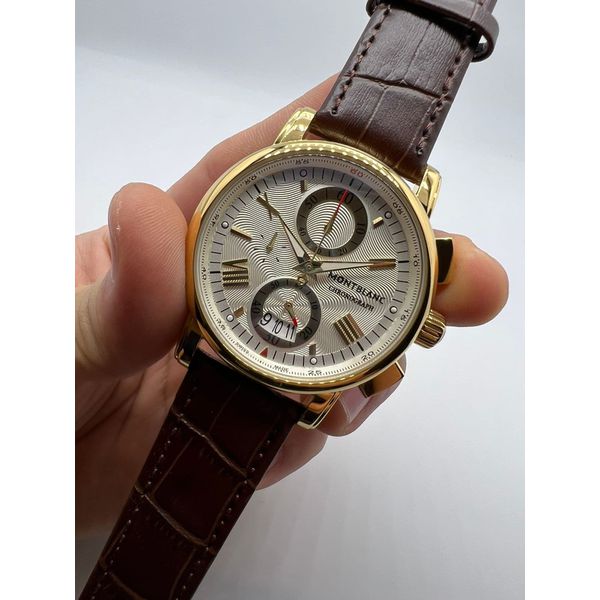 Relogio Montblanc Couro Cod.mbco-0010