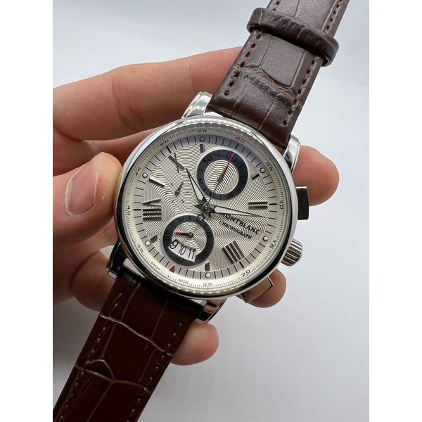 Relogio Montblanc Couro Cod.mbco-0012