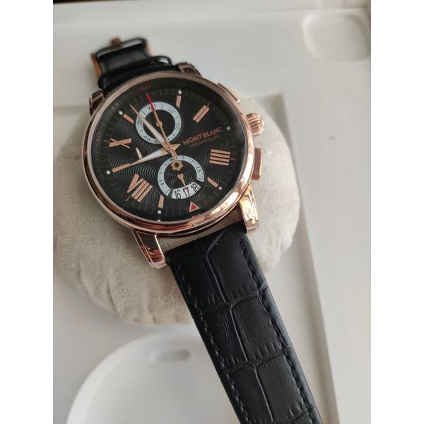 Relogio Montblanc Couro Cod.mbco-0013