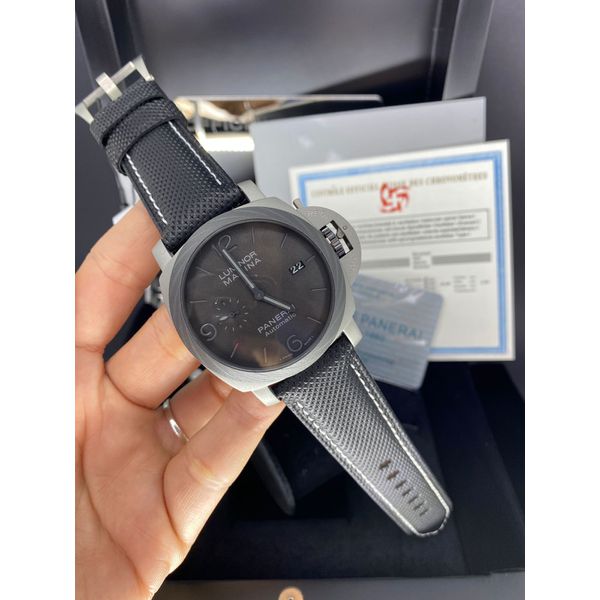 Relogio Panerai Lona e Couro Cod.pbo3-004