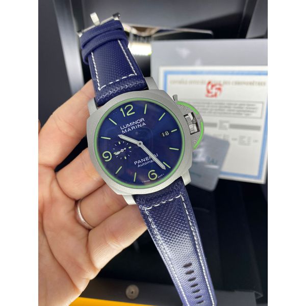 Relogio Panerai Lona e Couro Cod.pbo3-006