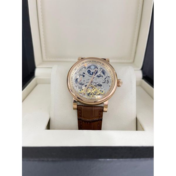 Relogio Patek Philippe Eskeleto Cod.pkes-003