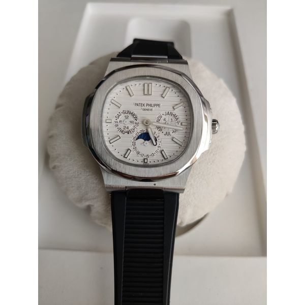 Relogio Patek Philippe Borracha Automático Cod.pkpba-002