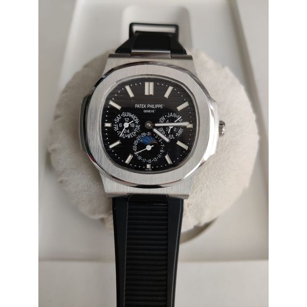 Relogio Patek Philippe Borracha Automático Cod.pkpba-004
