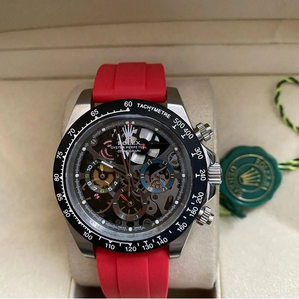 Relogio Rolex Daytona Artsans Borracha Cod.rxarbo-006