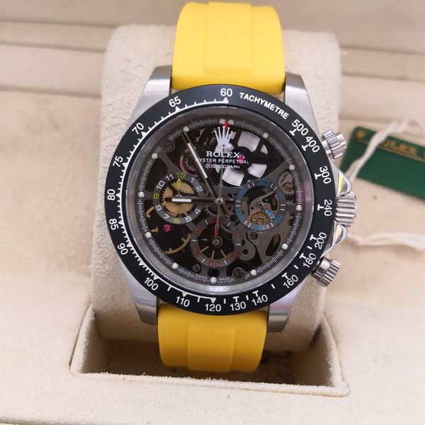 Relogio Rolex Daytona Artsans Borracha Cod.rxarbo-001