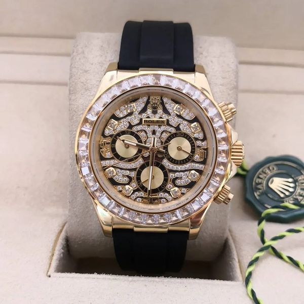 Relogio Rolex Borracha Pedra Cod.rxdp2-001