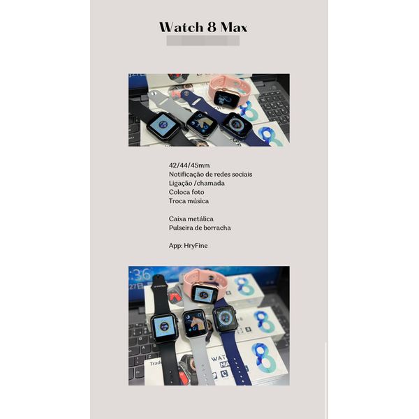 Smartwatch Whatch 8 Max