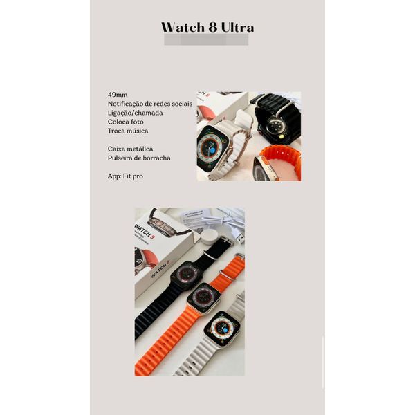 Smartwatch Whatch 8 Ultra