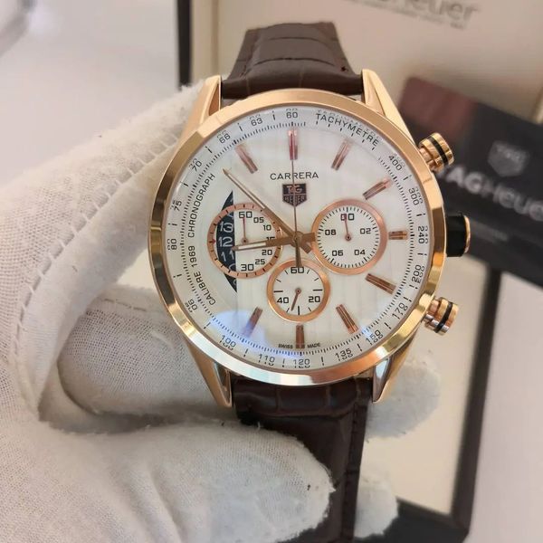 Relogio Tag Heurer Couro Cod.thco-002