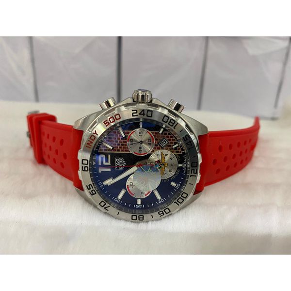 Relogio Tag Heurer Indy Borracha Cod.thinbo-001