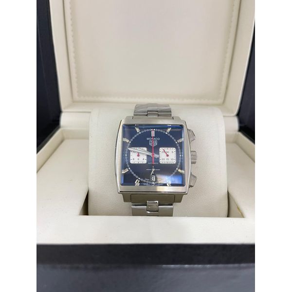 Relogio Tag Heurer Monaco Aco e Couro Cod.thmoac-001