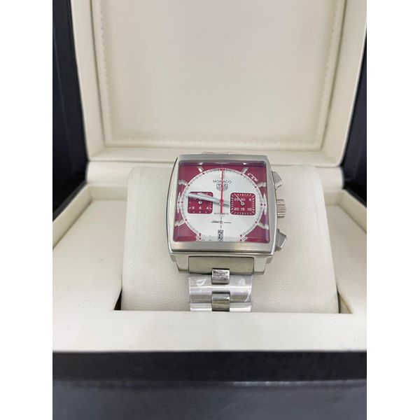 Relogio Tag Heurer Monaco Aco e Couro Cod.thmoac-002