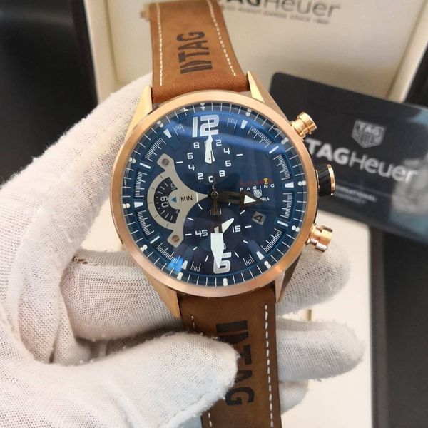 Relogio Tag Heuer Redbull Couro Cod.thrco-003