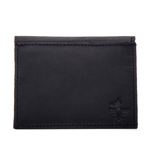 Carteira de couro preta