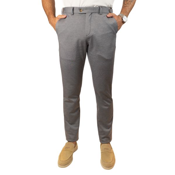 Calça Brawd Alfaiataria Tecnológica com Regulagem Cinza Escuro