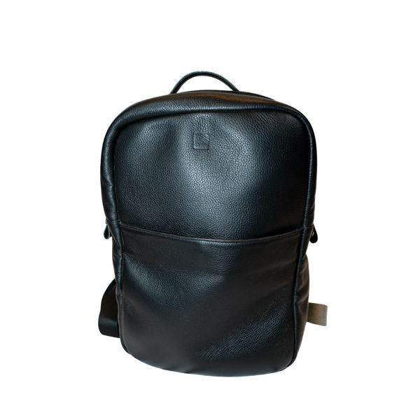 Mochila Brawd Madrid Couro Preta