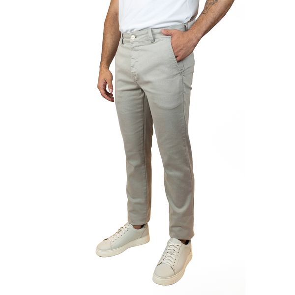 Calça Sarja Brawd Andrews Areia