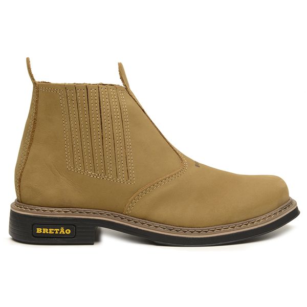 Botina Masculina Solado Cactus Nobuck Mel 