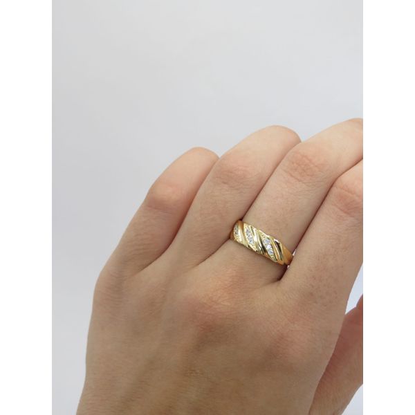 Anel com Zircônia 3mm - BRIDA FOLHEADOS
