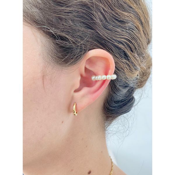 Piercing Fake de Pérola - BRIDA FOLHEADOS