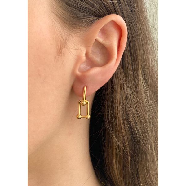 Brinco Argola Cartier - BRIDA FOLHEADOS