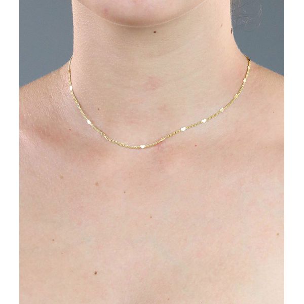 Choker Corações Chapa 34+5cm - BRIDA FOLHEADOS